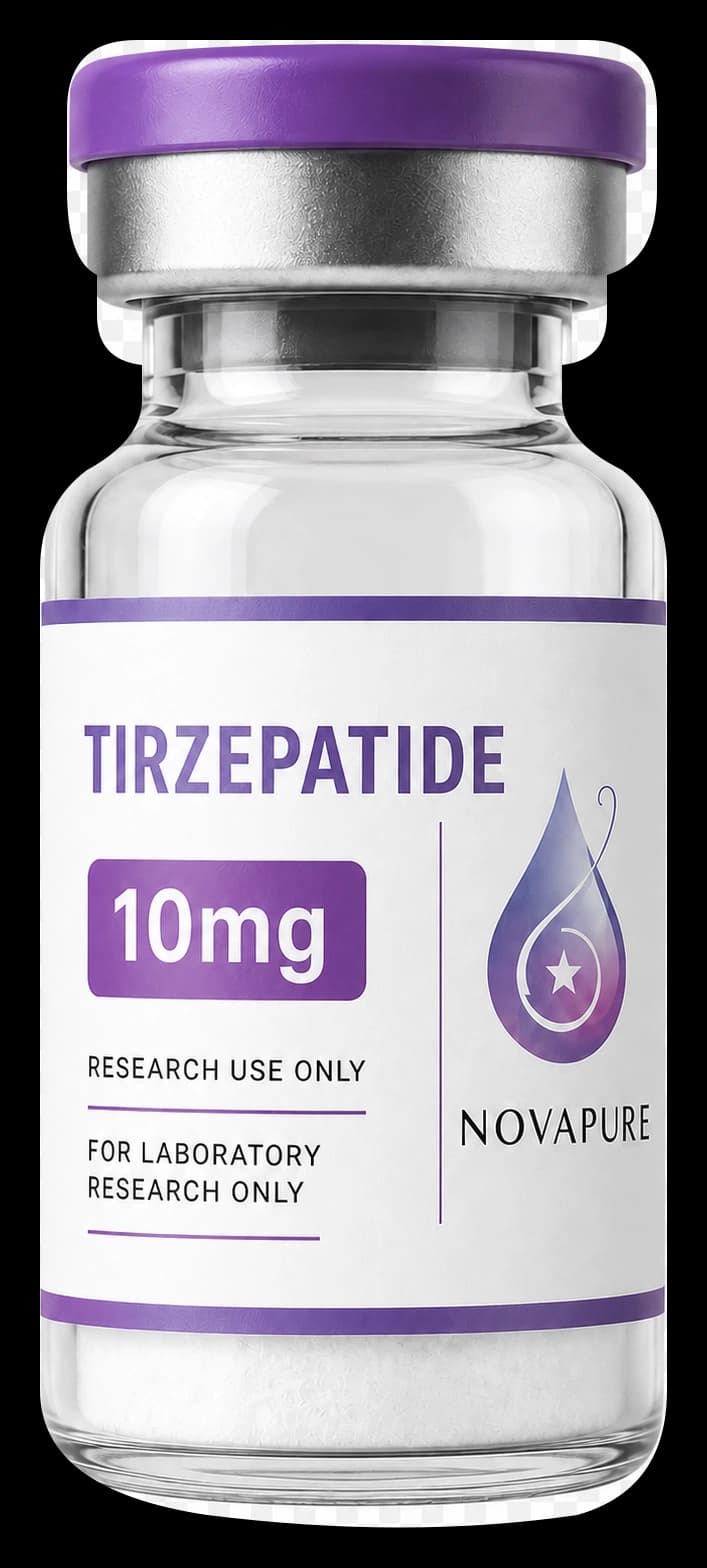 Novapure Tirzepatide research vial